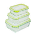 GLASSWELL 18 Piece Glass Food Storage Containers with Locking Lids  Airtight  Leak Proof BPA Free  Dishwasher  Oven  Freezer